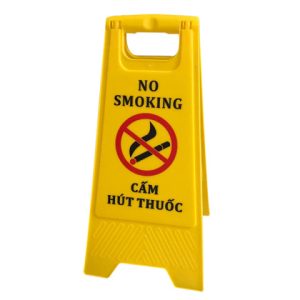 Bảng cảnh báo Cấm hút thuốc